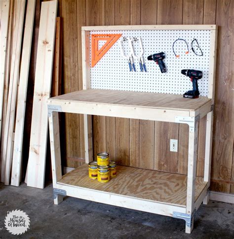 diy workbench plans with metal bracket|simpson strong tie workbench plans.